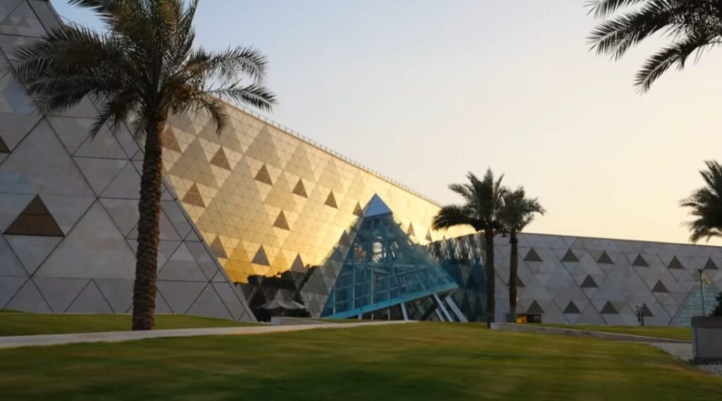 The Grand Egyptian Museum also known as the Giza Museum, is an archaeological museum in Giza, Egypt